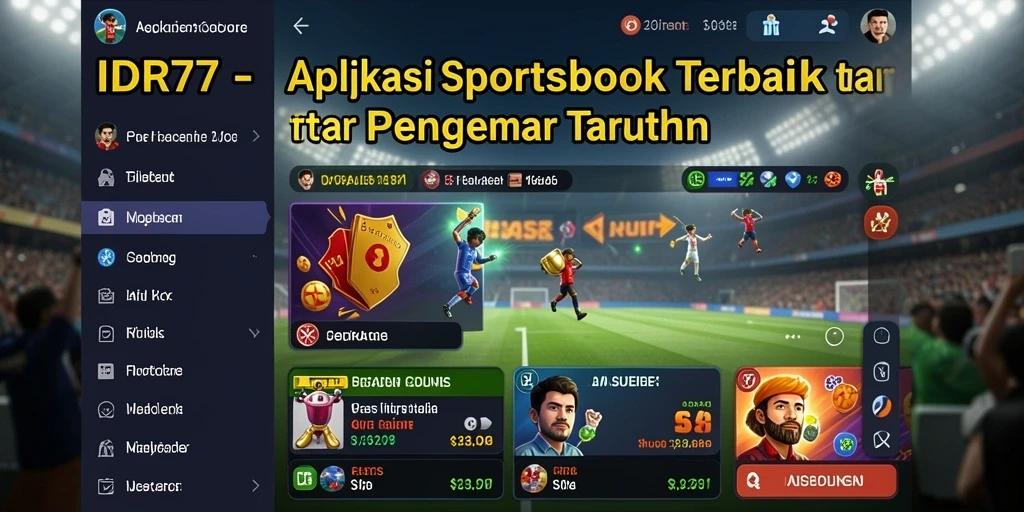 Tampilan gameplay aplikasi Sportsbook yang menarik dan interaktif.