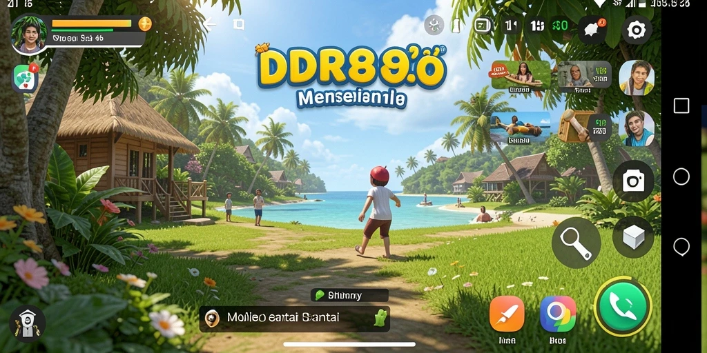 Screenshot IDR89 menampilkan gameplay santai yang menyenangkan.