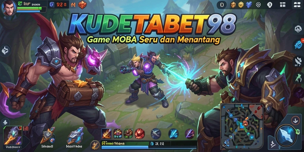 Tangkapan layar gameplay KUDETABET98 yang menampilkan aksi pertempuran seru.