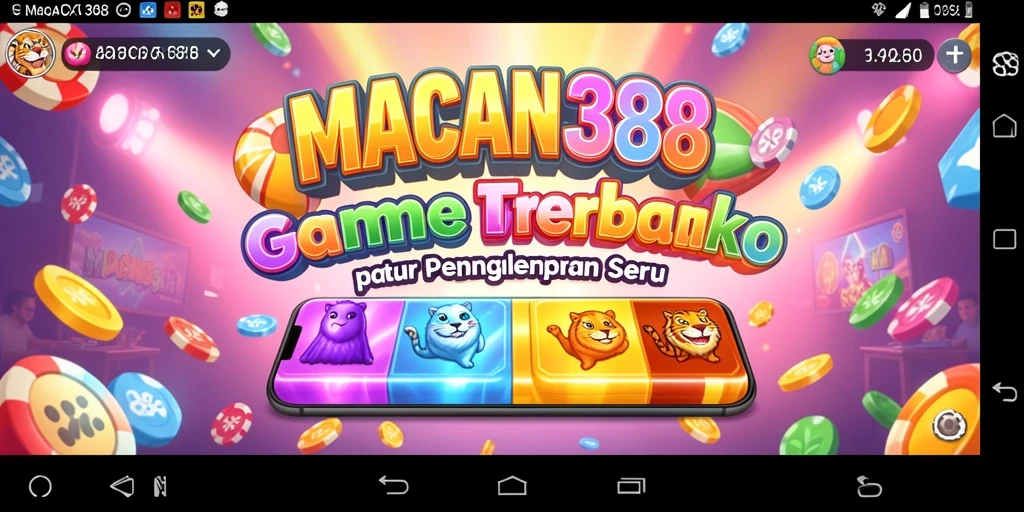 Tampilan gameplay yang seru dan menggembirakan dalam Bingo.