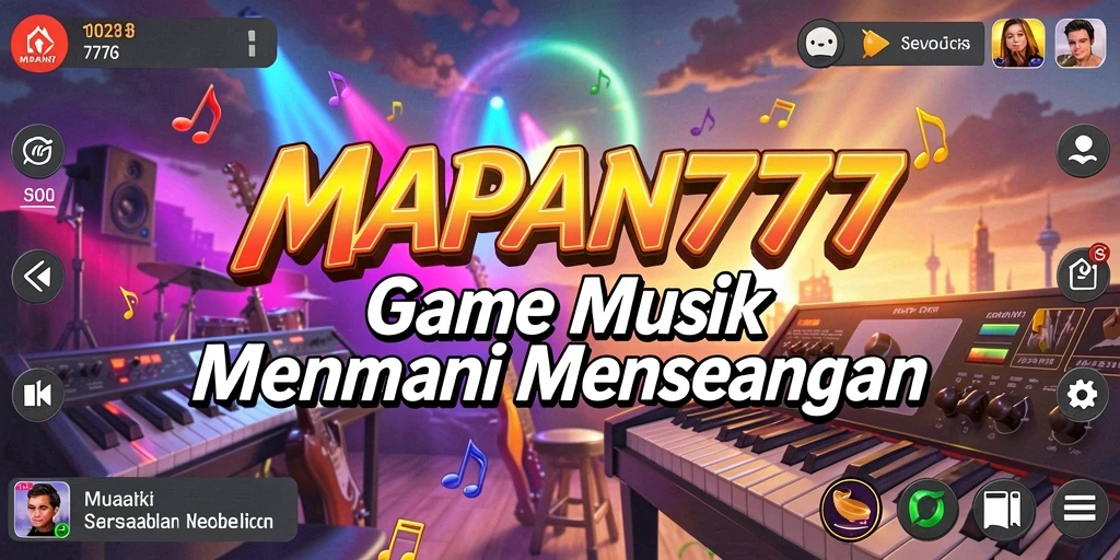 Screenshot gameplay MAPAN777 menampilkan pemain beraksi dengan musik yang menarik.