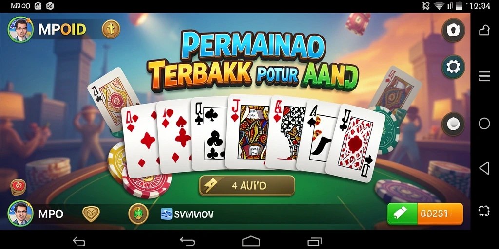 Screenshot MPOID menampilkan aksi seru permainan Domino.