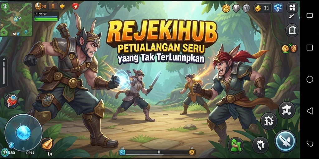 Screenshot gameplay <strong>REJEKIHUB</strong> yang menampilkan petualangan seru.