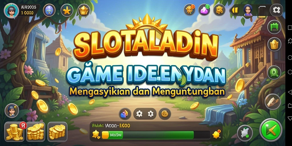 Screenshot gameplay yang menampilkan keseruan bermain slot Idle.