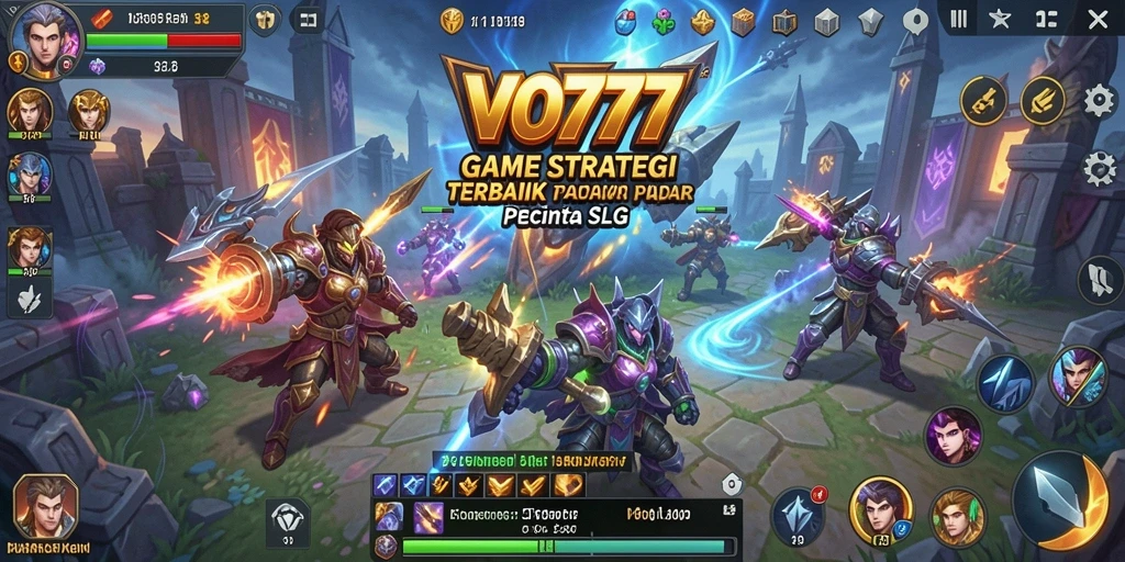 Tangkapan layar utama VO777 menunjukkan aksi strategi yang mendebarkan.